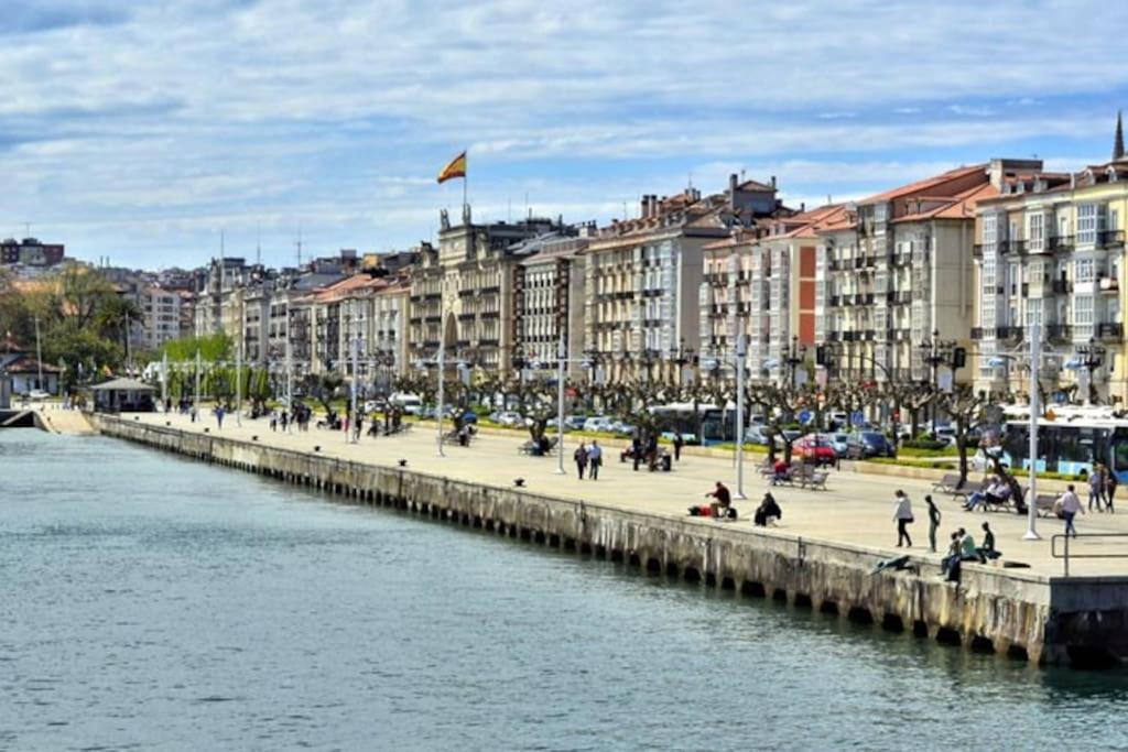 Apartment A Un Paso De La Bahia De Santander,para 6! La Ciudad A Pie!