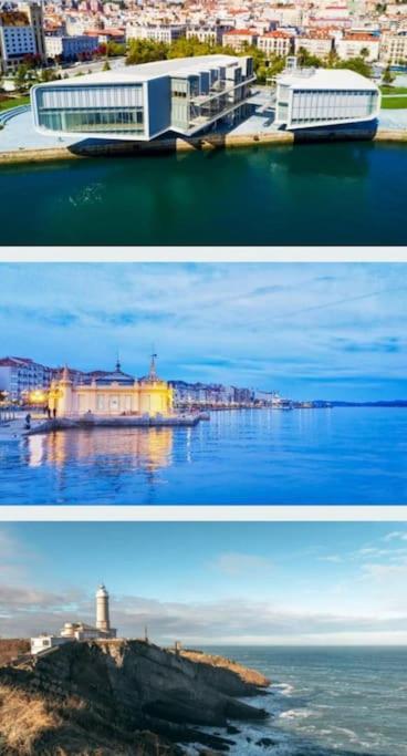 Apartamento Pleno Centro De Santander, 3 Dobles, 6 Personas! A Unos Pasos De De Bahías Más Bellas Del Mundo! *
